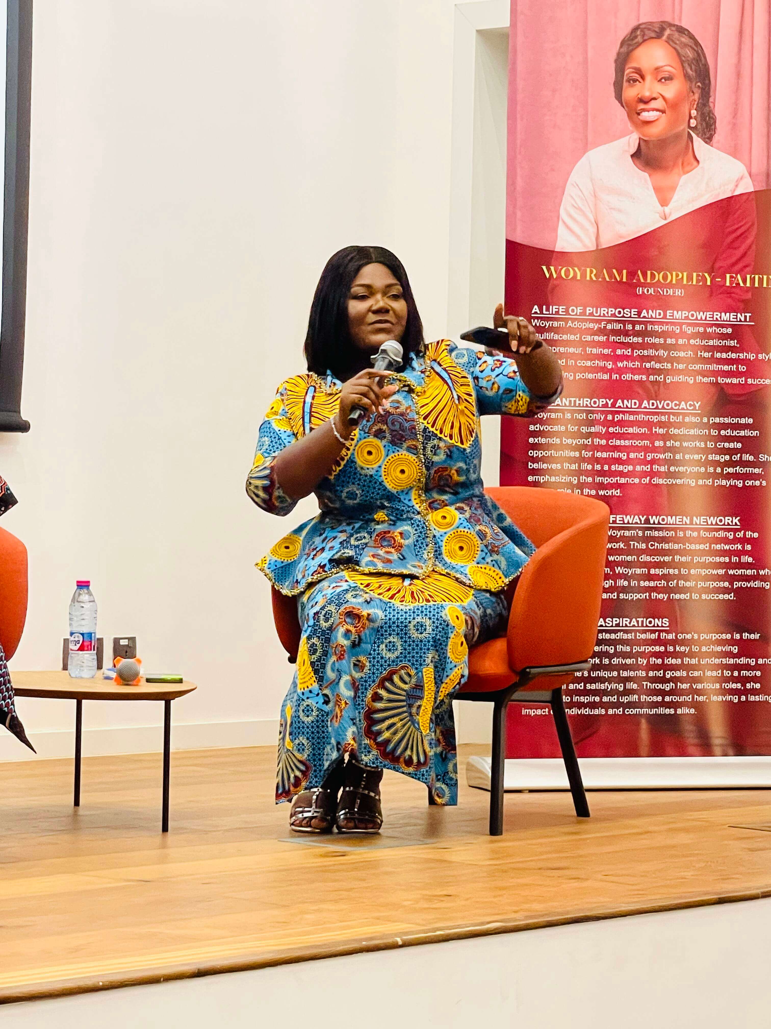 Efuwa Gyamfi — Moderator